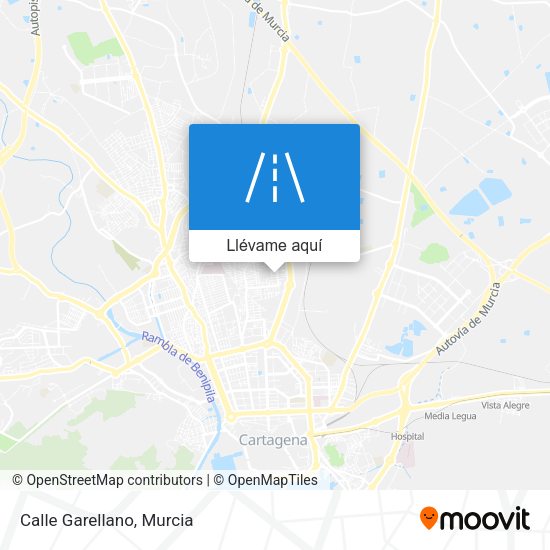 Mapa Calle Garellano