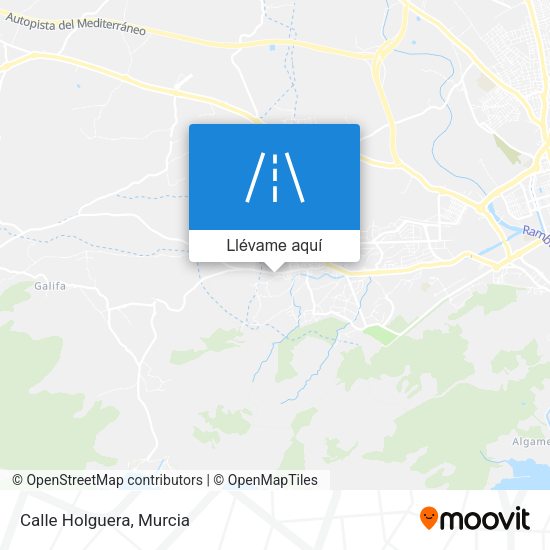 Mapa Calle Holguera