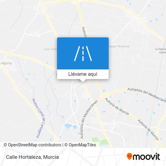 Mapa Calle Hortaleza