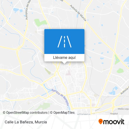 Mapa Calle La Bañeza