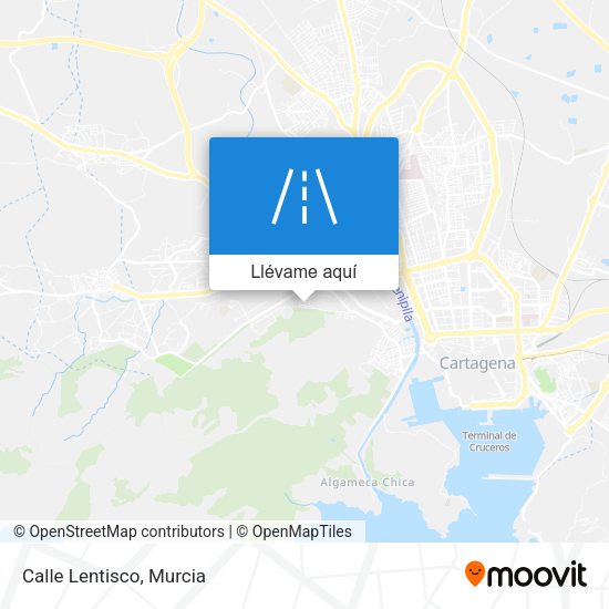 Mapa Calle Lentisco