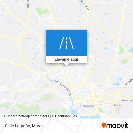 Mapa Calle Logroño