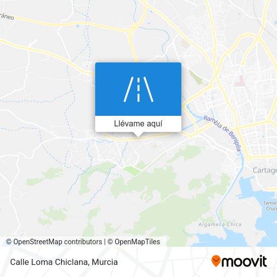 Mapa Calle Loma Chiclana