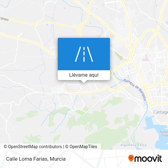 Mapa Calle Loma Farias