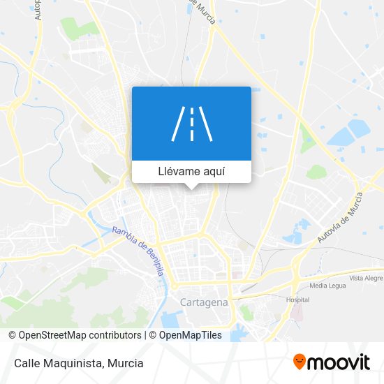 Mapa Calle Maquinista