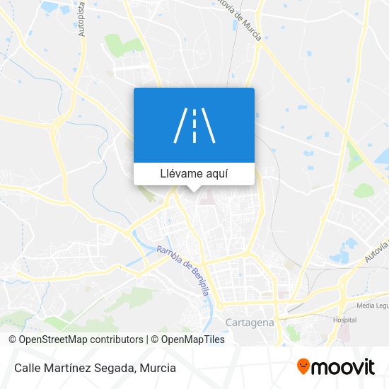 Mapa Calle Martínez Segada