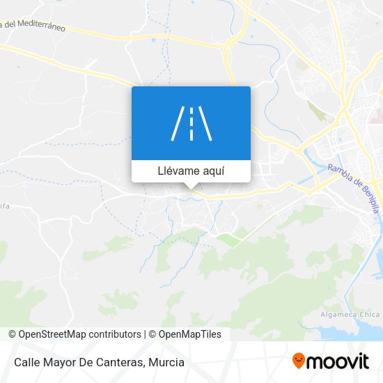 Mapa Calle Mayor De Canteras