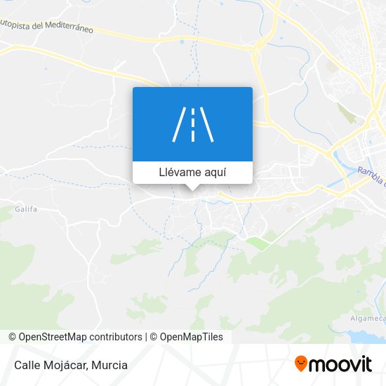 Mapa Calle Mojácar