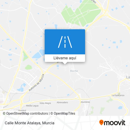 Mapa Calle Monte Atalaya