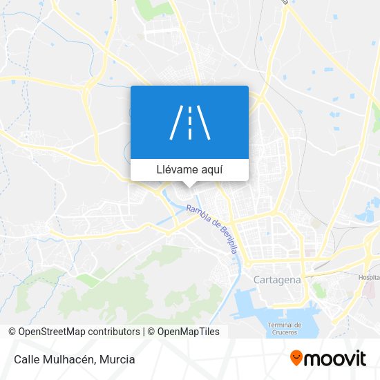 Mapa Calle Mulhacén