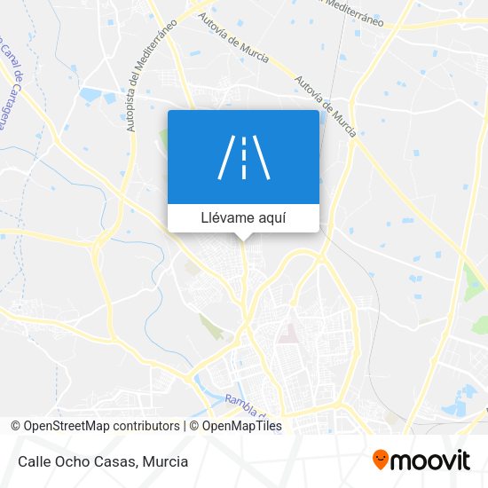 Mapa Calle Ocho Casas