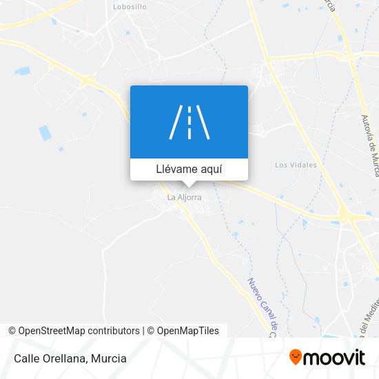 Mapa Calle Orellana