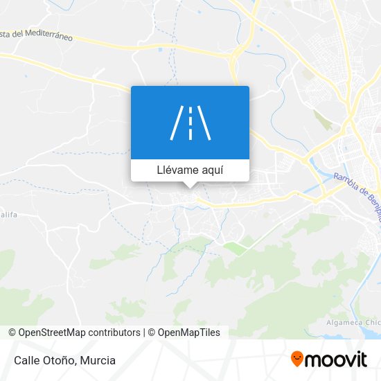 Mapa Calle Otoño