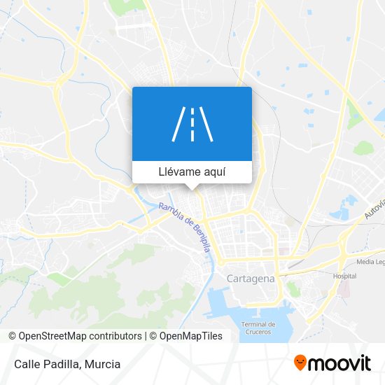 Mapa Calle Padilla
