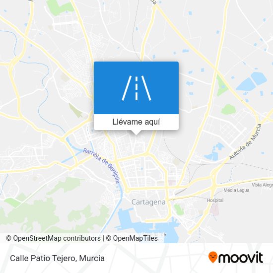 Mapa Calle Patio Tejero