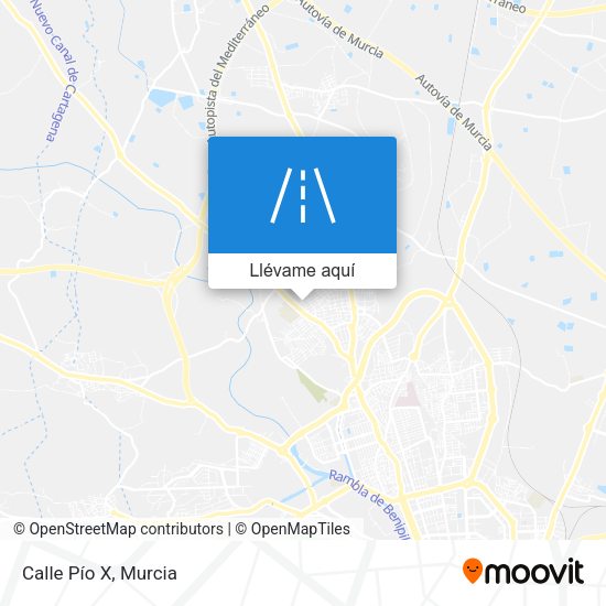 Mapa Calle Pío X