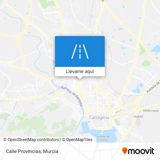 Mapa Calle Provincias