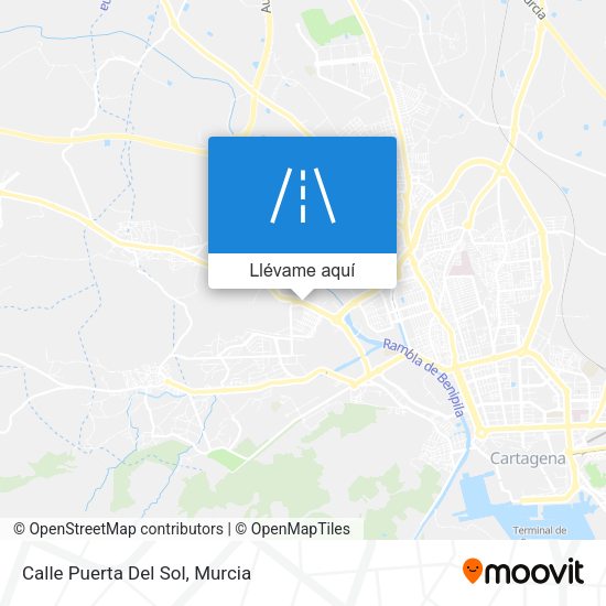 Mapa Calle Puerta Del Sol