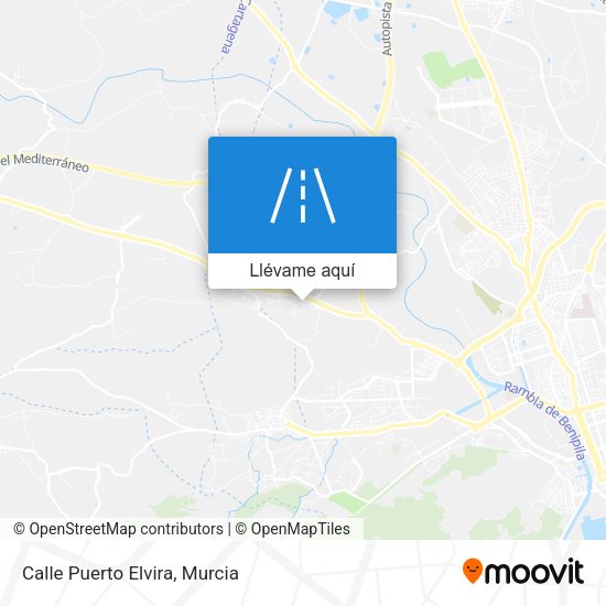 Mapa Calle Puerto Elvira