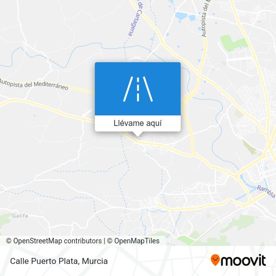 Mapa Calle Puerto Plata