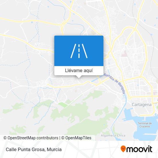 Mapa Calle Punta Grosa