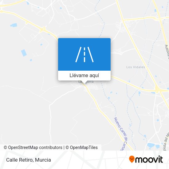 Mapa Calle Retiro