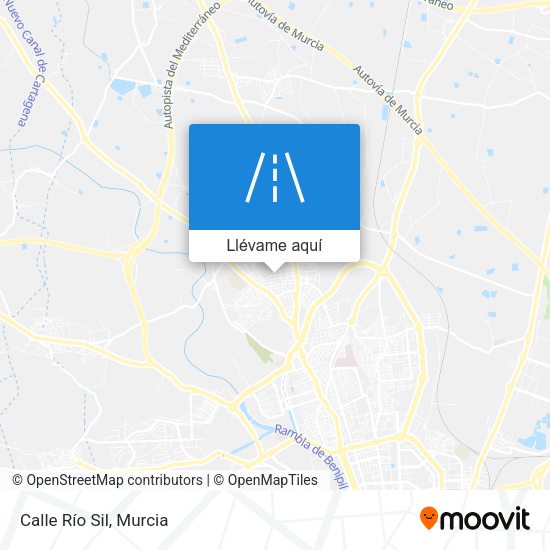 Mapa Calle Río Sil