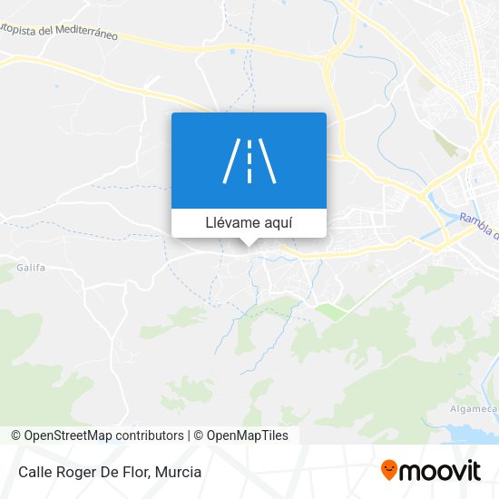 Mapa Calle Roger De Flor