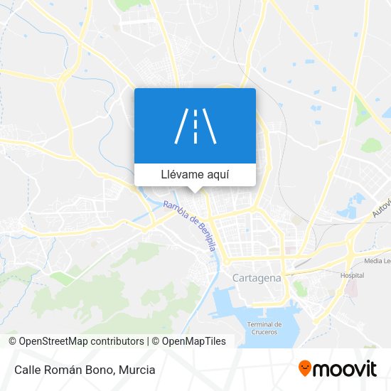 Mapa Calle Román Bono