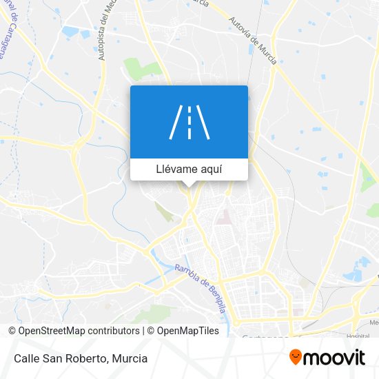 Mapa Calle San Roberto