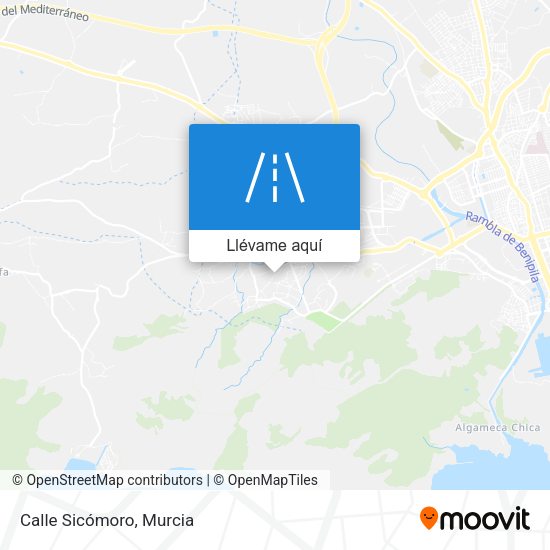 Mapa Calle Sicómoro