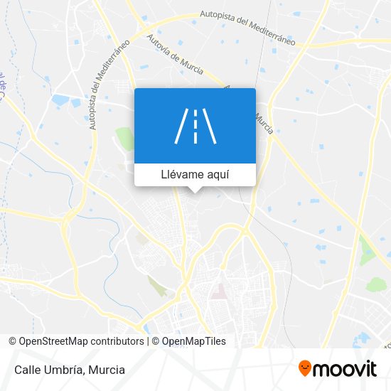 Mapa Calle Umbría