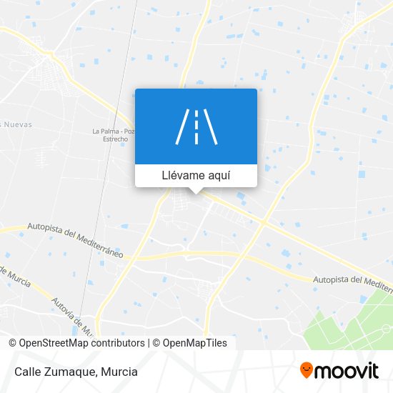 Mapa Calle Zumaque