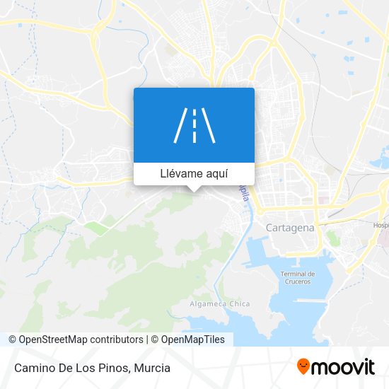 Mapa Camino De Los Pinos