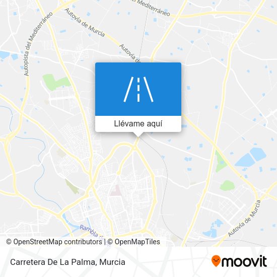 Mapa Carretera De La Palma