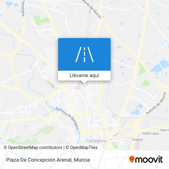 Mapa Plaza De Concepción Arenal