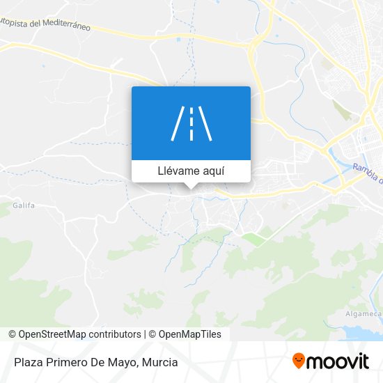 Mapa Plaza Primero De Mayo