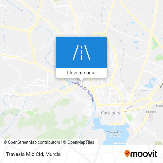 Mapa Travesía Mio Cid