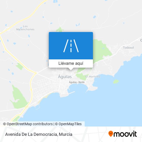 Mapa Avenida De La Democracia