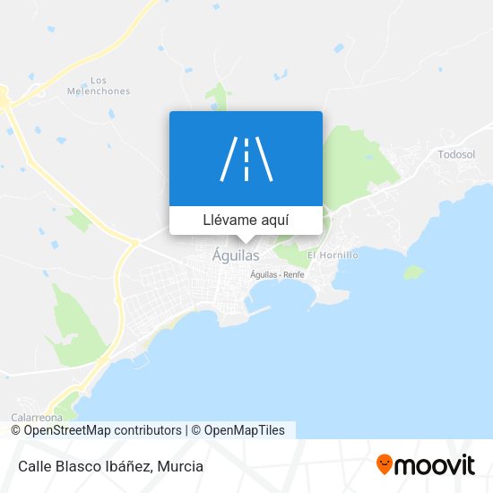 Mapa Calle Blasco Ibáñez