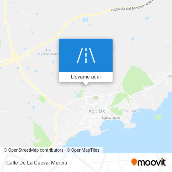Mapa Calle De La Cueva