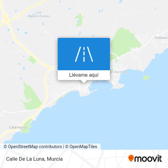 Mapa Calle De La Luna