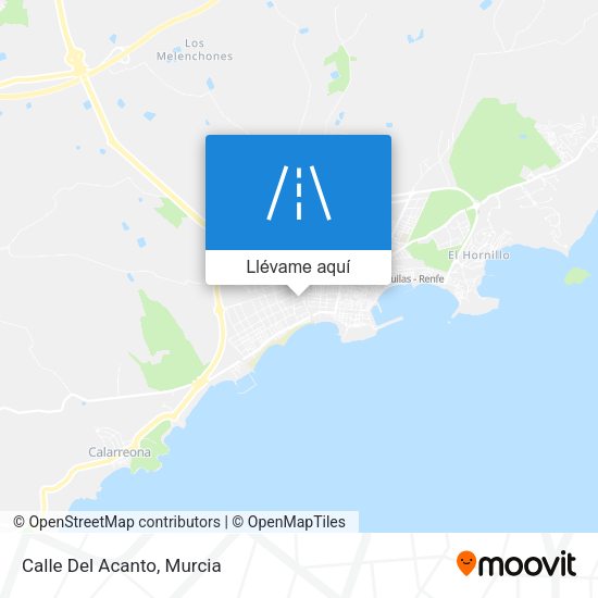 Mapa Calle Del Acanto