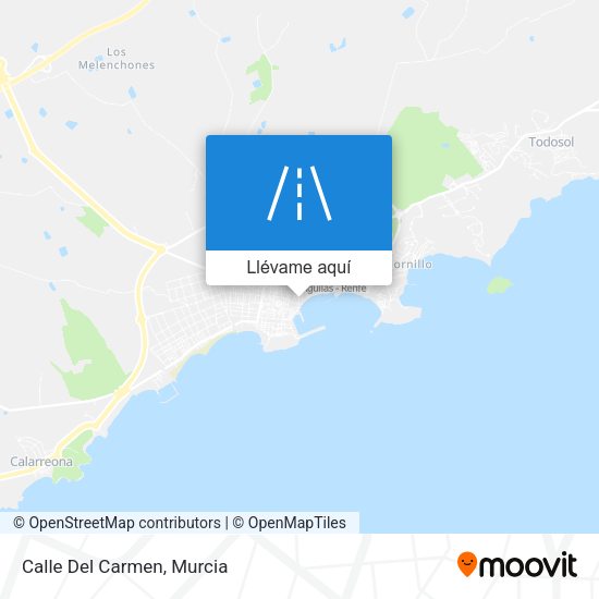 Mapa Calle Del Carmen