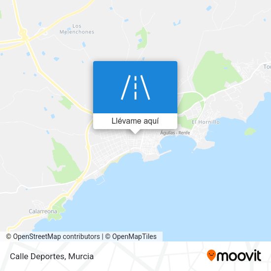 Mapa Calle Deportes