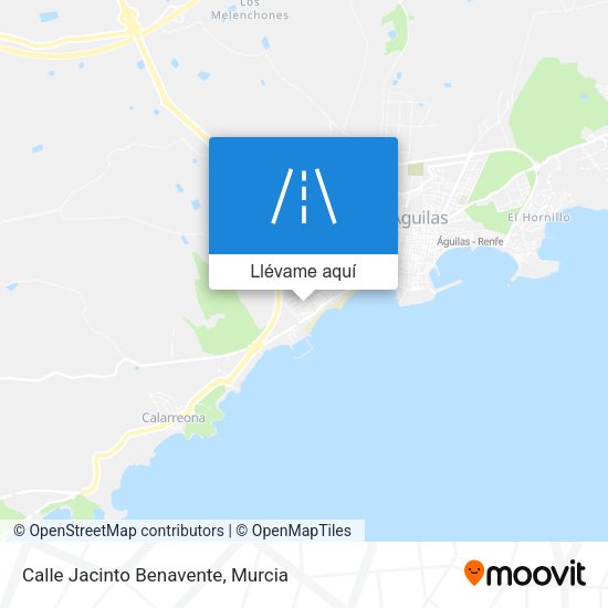 Mapa Calle Jacinto Benavente