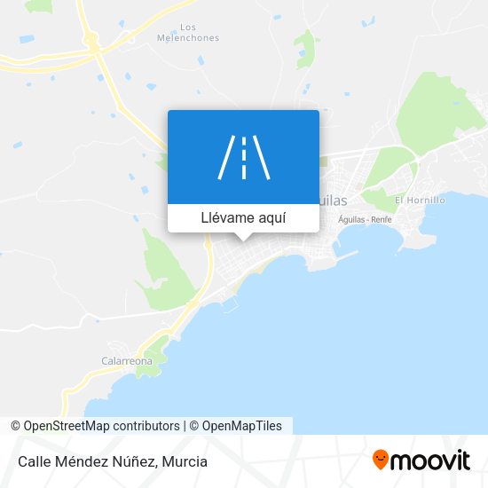 Mapa Calle Méndez Núñez