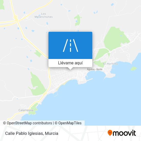 Mapa Calle Pablo Iglesias