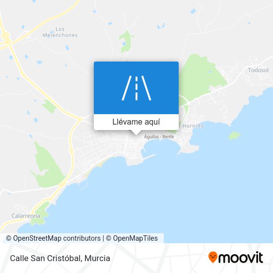 Mapa Calle San Cristóbal