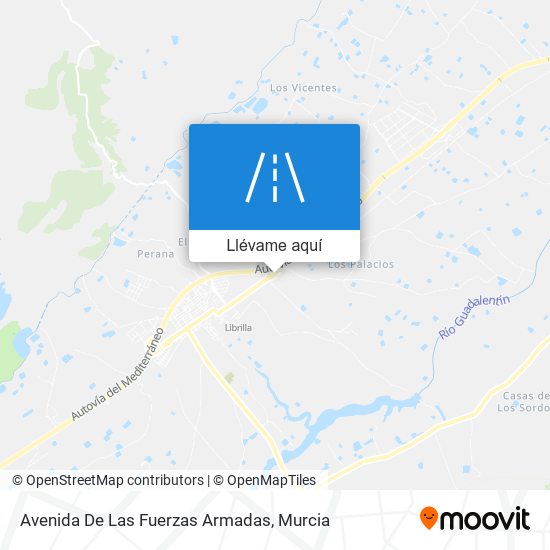 Mapa Avenida De Las Fuerzas Armadas